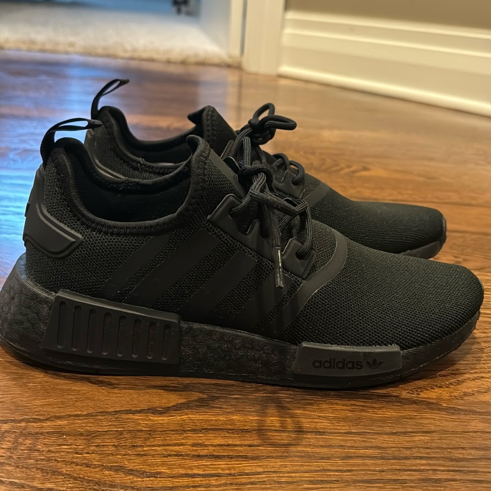 Adidas black NMD_R1 gym shoes new never worn